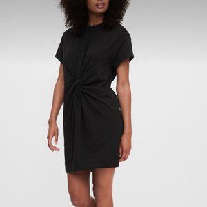 Gap Women's Knot-Twist Dress, NWT, True Black